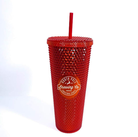 24 oz Studded Christmas Tumbler