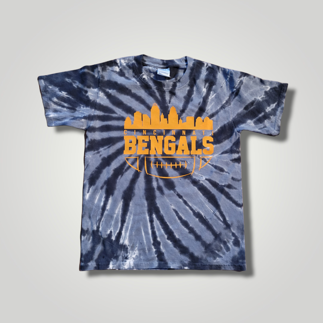 Black Bengals Tie Dye Tee