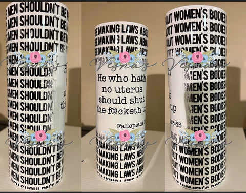 20oz Women's Rights tumbler