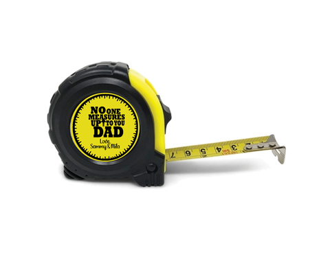 Tape Measure - perfect for Father's Day! Order by June 9
