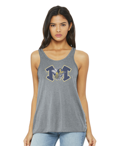 Monroe Hornets Women's Flowy Racerback Tank