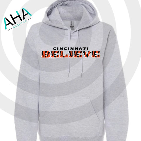 Cincinnati Believe Hooded Sweatshirt