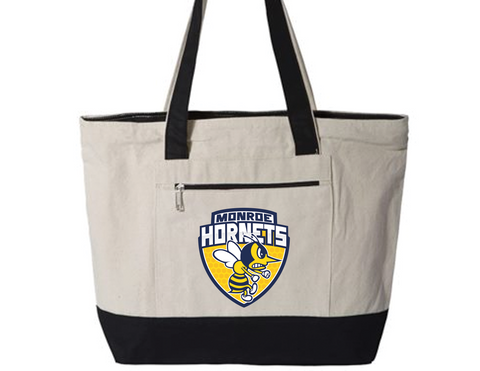 Monroe Hornets Shield Tote