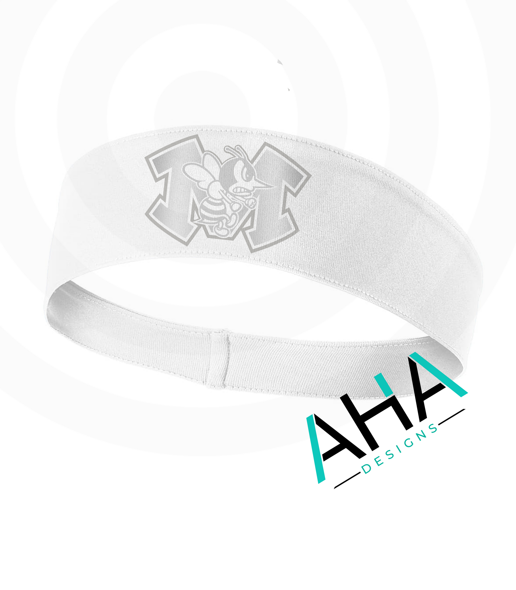 Hornets WHITE OUT headband- order by 9/26 for 9/30 Game!