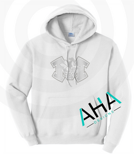 Hornets WHITE OUT hoodie - order by 9/26 for 9/30 Game!